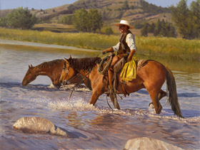 River Crossing by Pat Pauley